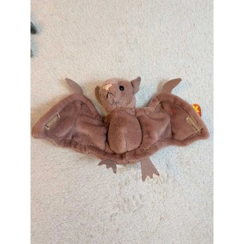 Ty Beanie Babies Claude‎ Crab Batty Bat Plush Stuffed Animal NWT